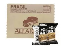 Triple Milk Chocolate Alfajor with Dulce de Leche & Vanilla - 21-Pack Box, 73.5g Each