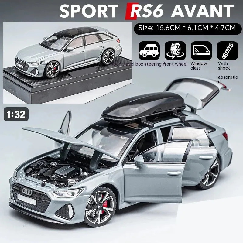 Sure, here is an optimized product title for the Audi RS6 Avant 1:32 model in English with modifiers:

Highly Detailed Audi RS6 Avant 1:32 Scale Model Car for Collectors