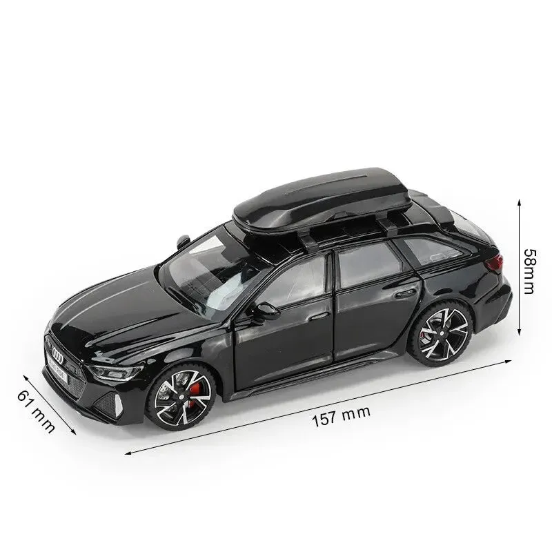 Sure, here is an optimized product title for the Audi RS6 Avant 1:32 model in English with modifiers:

Highly Detailed Audi RS6 Avant 1:32 Scale Model Car for Collectors