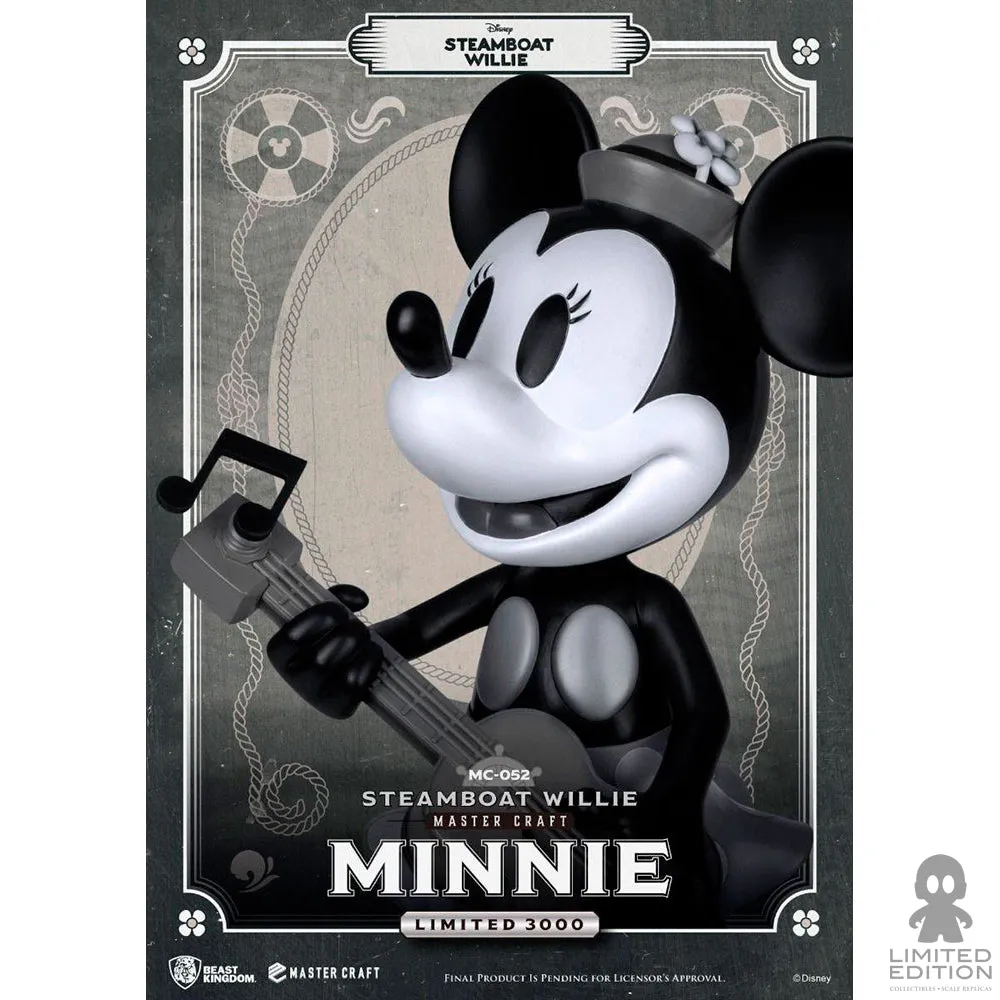 Beast Kingdom Estatuilla Master Craft Minnie Steamboat Willie Disney - Limited Edition