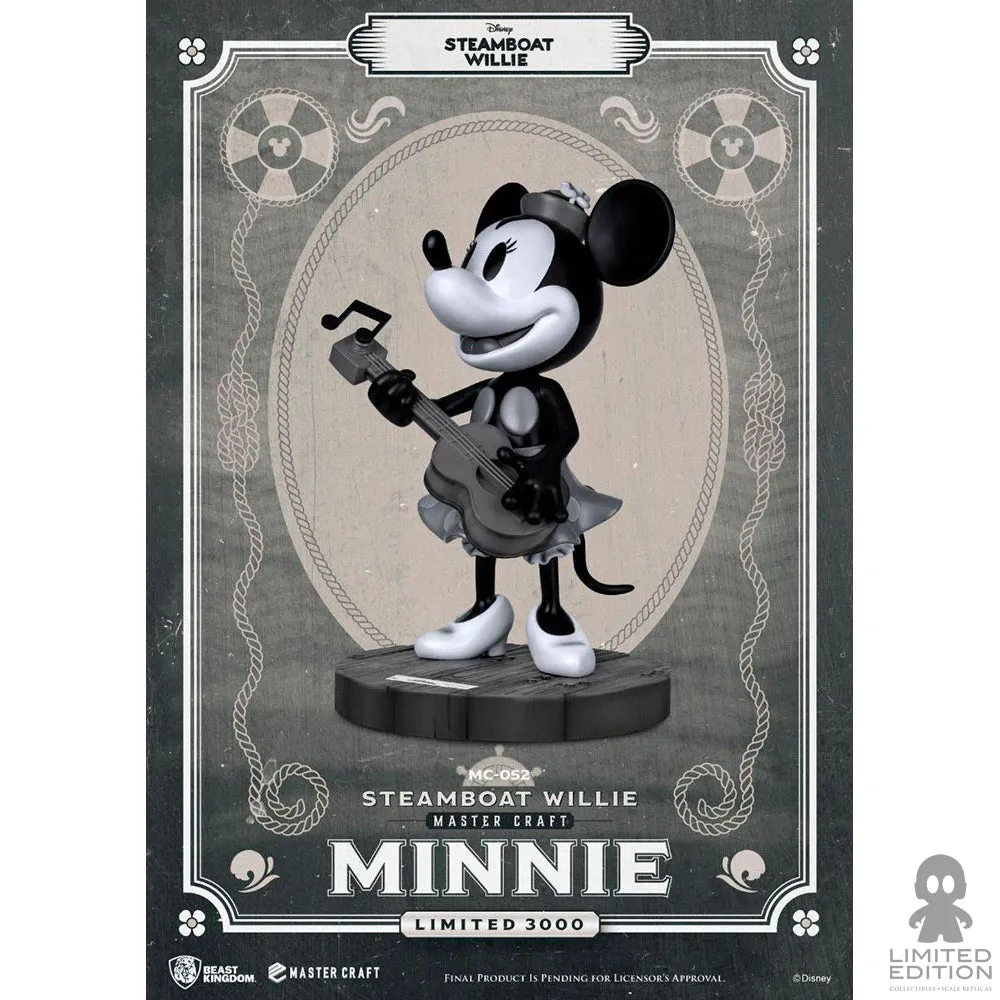 Beast Kingdom Estatuilla Master Craft Minnie Steamboat Willie Disney - Limited Edition