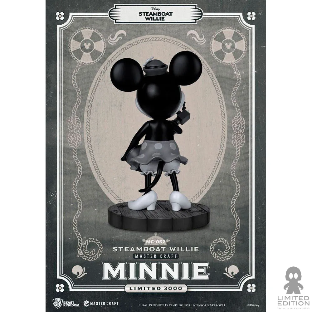 Beast Kingdom Estatuilla Master Craft Minnie Steamboat Willie Disney - Limited Edition