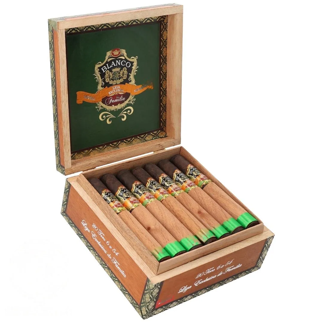 Blanco Liga Exclusiva de Familia Maduro Gran Toro