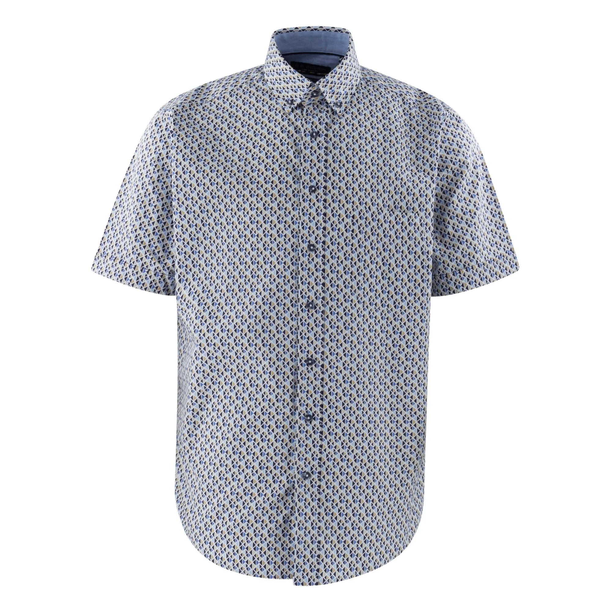 Camisa estampada regular fit 416679