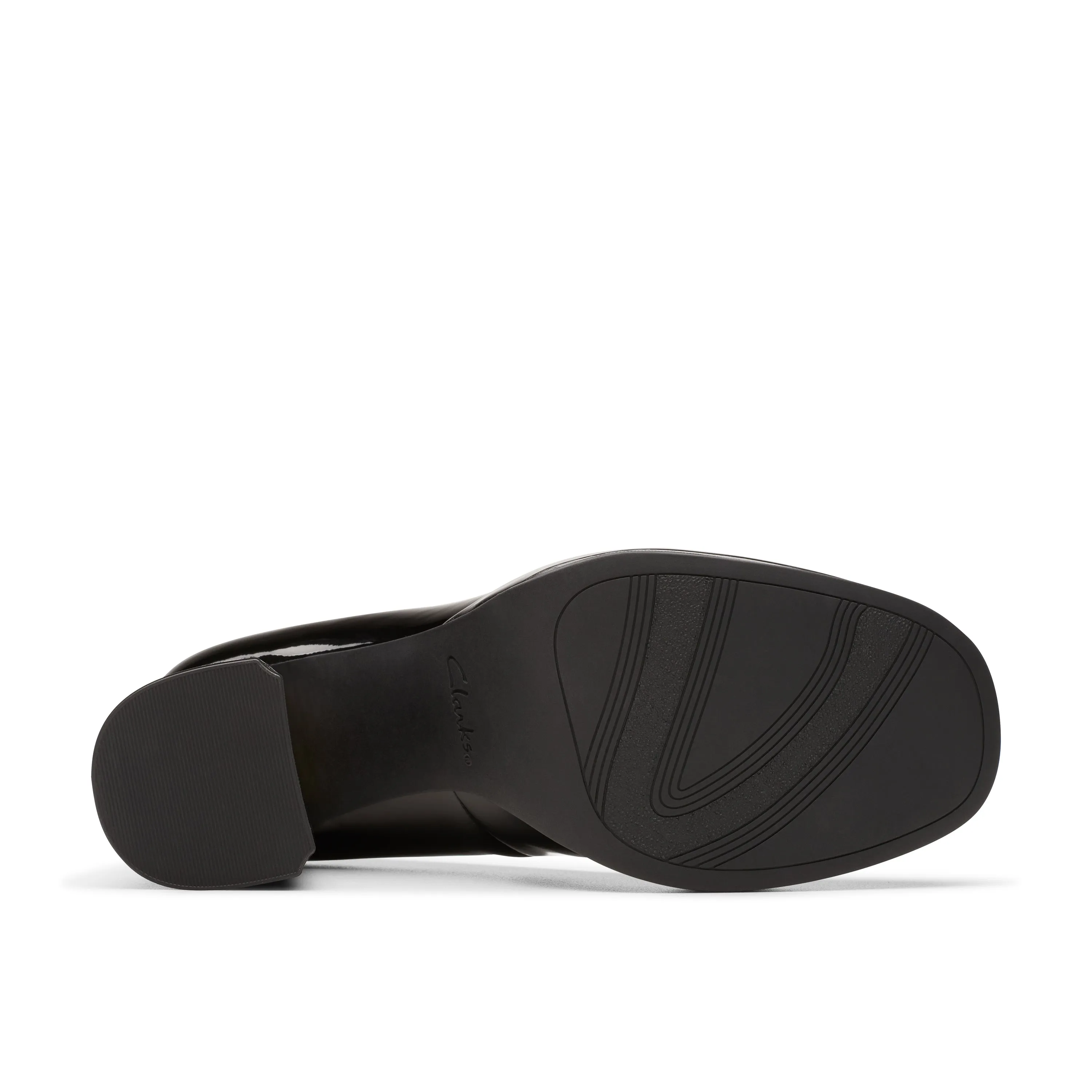 CLARKS | ZAPATOS DE VESTIR MUJER | ZOYA85 COURT BLACK PATENT | NEGRO