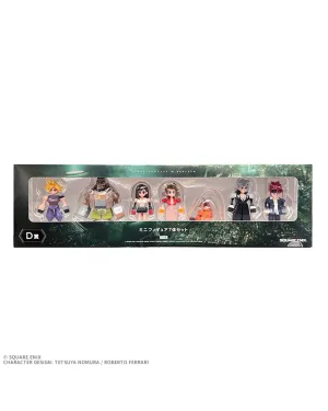 FINAL FANTASY VII REBIRTH COMMEMORATIVE KUJI - D PRIZE SET OF 7 MINIFIGURES