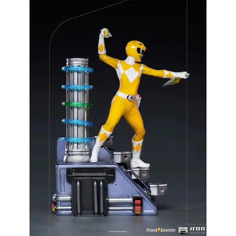 Iron Studios Estatuilla Yellow Ranger Mighty Morphin Escala 1:10 Power Rangers