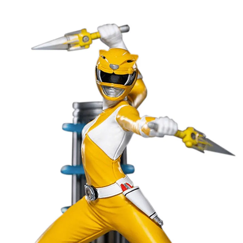 Iron Studios Estatuilla Yellow Ranger Mighty Morphin Escala 1:10 Power Rangers