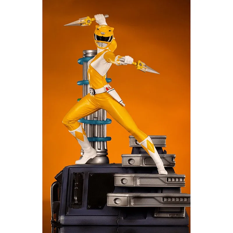 Iron Studios Estatuilla Yellow Ranger Mighty Morphin Escala 1:10 Power Rangers