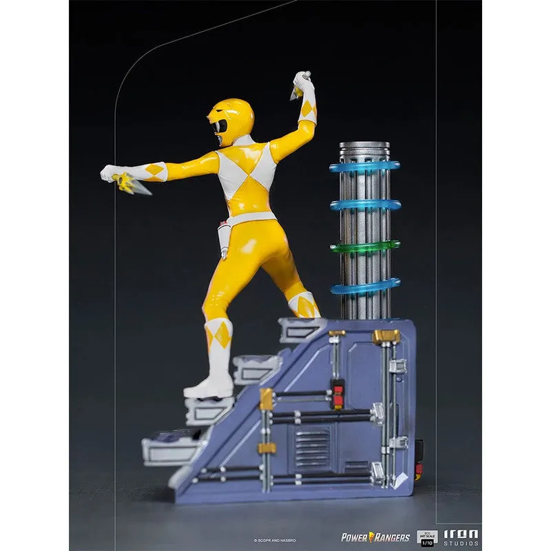 Iron Studios Estatuilla Yellow Ranger Mighty Morphin Escala 1:10 Power Rangers