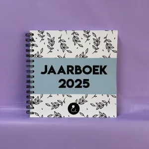 Jaarboek 2025 | BLANCO | Pastel Oudblauw