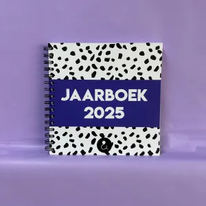 Jaarboek 2025 | BLANCO | Rainbow Donkerpaars