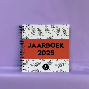 2025 Yearbook | BLANCO | Vibrant Orange Rainbow Design