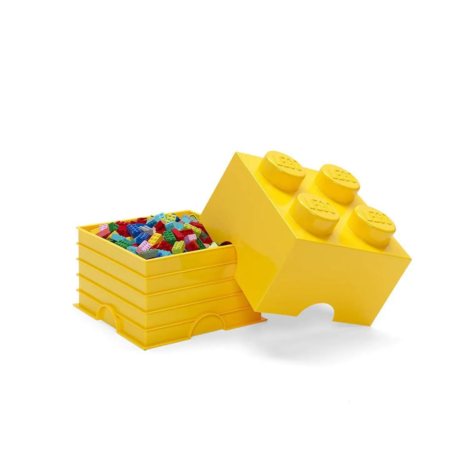 Lego Cajón Bloque Grande Amarillo By Lego