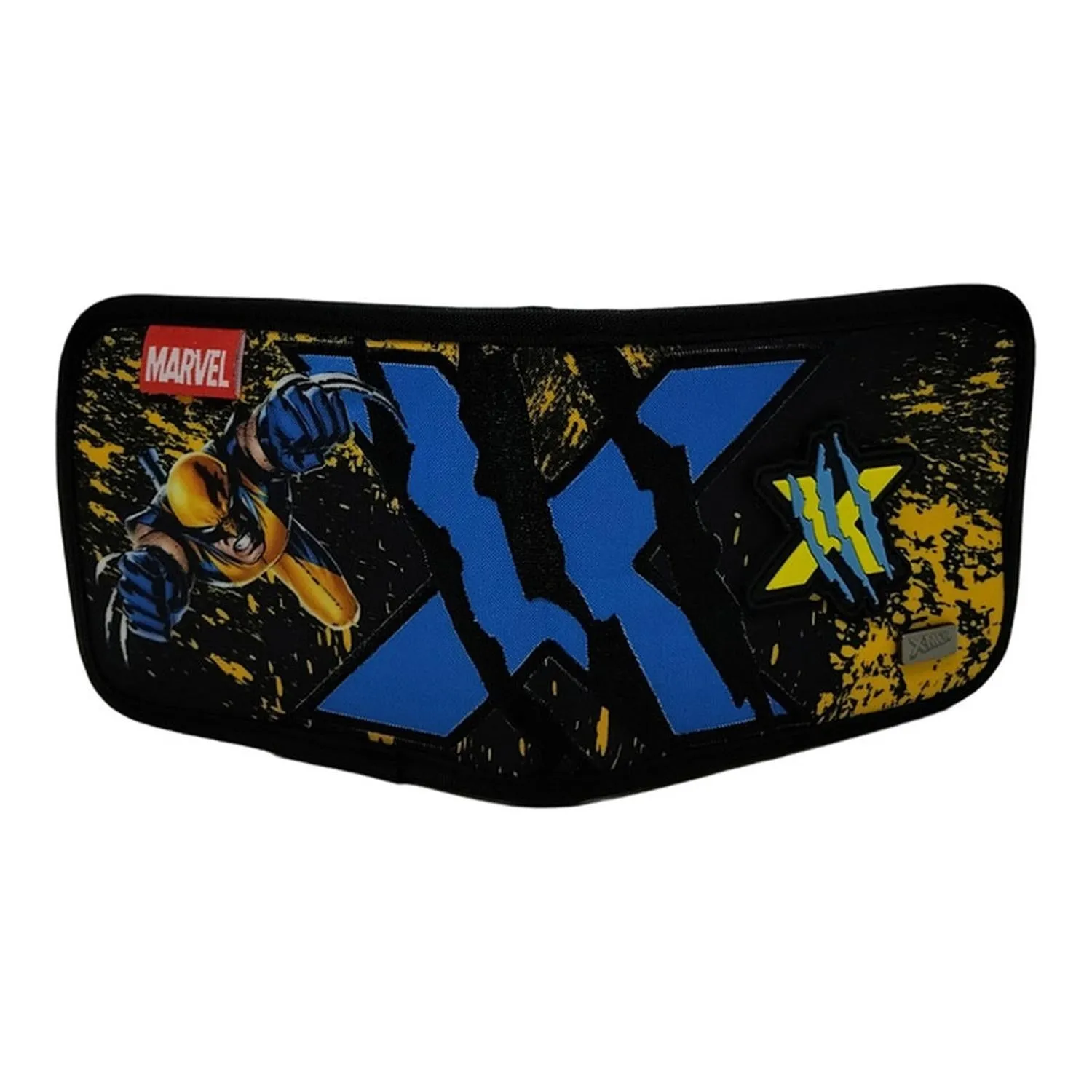 New Arrival Kndit Caps Cartera Negra Amarillo Xmen Wolverine Marvel Comics