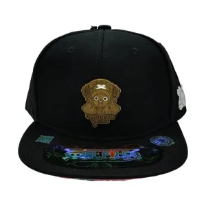 New Arrival Kndit Caps Gorra Negra Placa Bronce Chopper One Piece