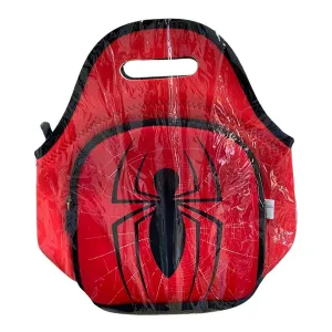 New Arrival Siglo 21 Lonchera Roja Contorno Negro Logo Spider-Man