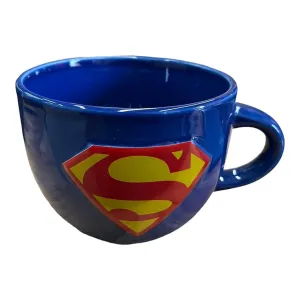 New Arrival Siglo 21 Taza Azul Escudo Superman