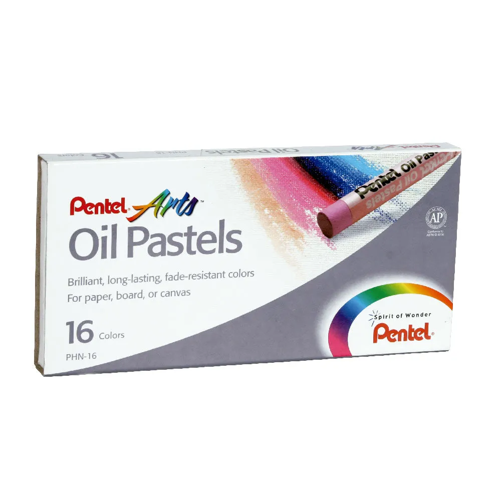 PASTEL OLEO 16 COLORES PENTEL