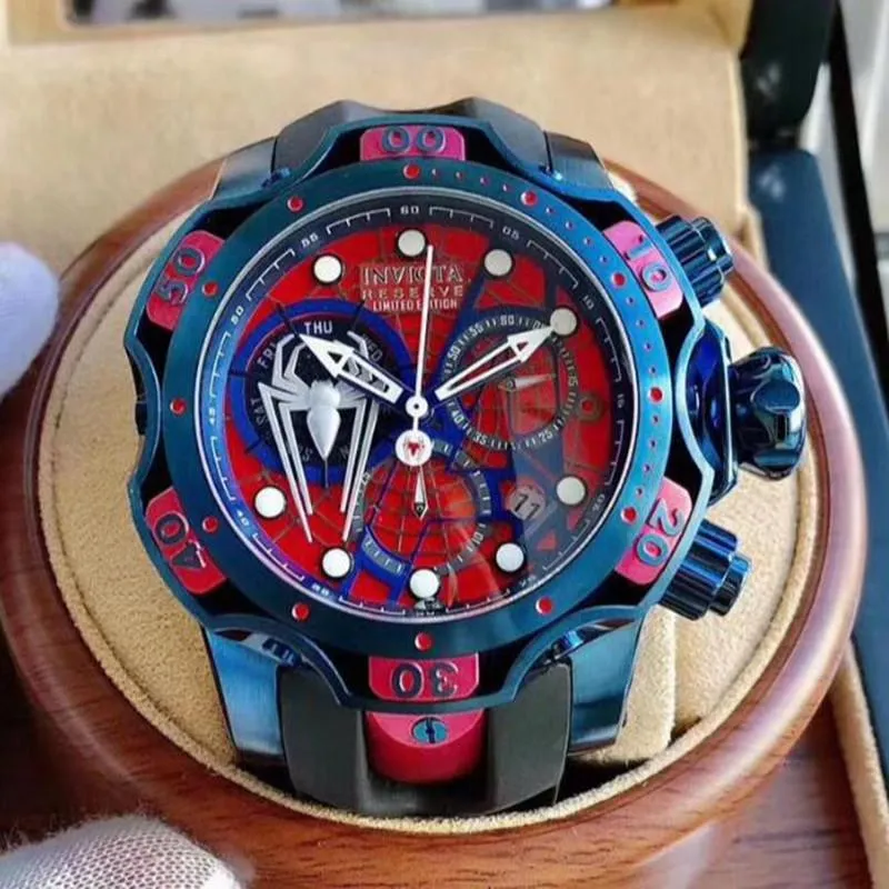 Relógio Invicta Spider Man Venom Pulseira Silicone