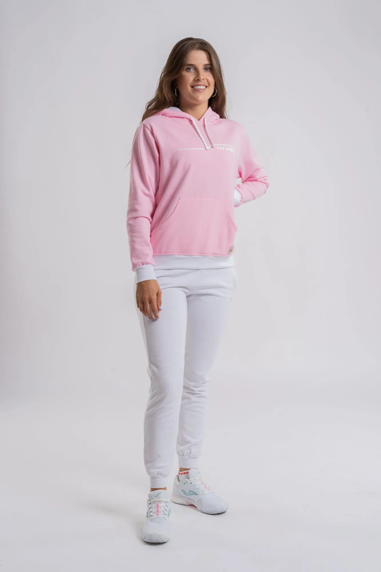 Sudadera Con Capucha Player Rosa