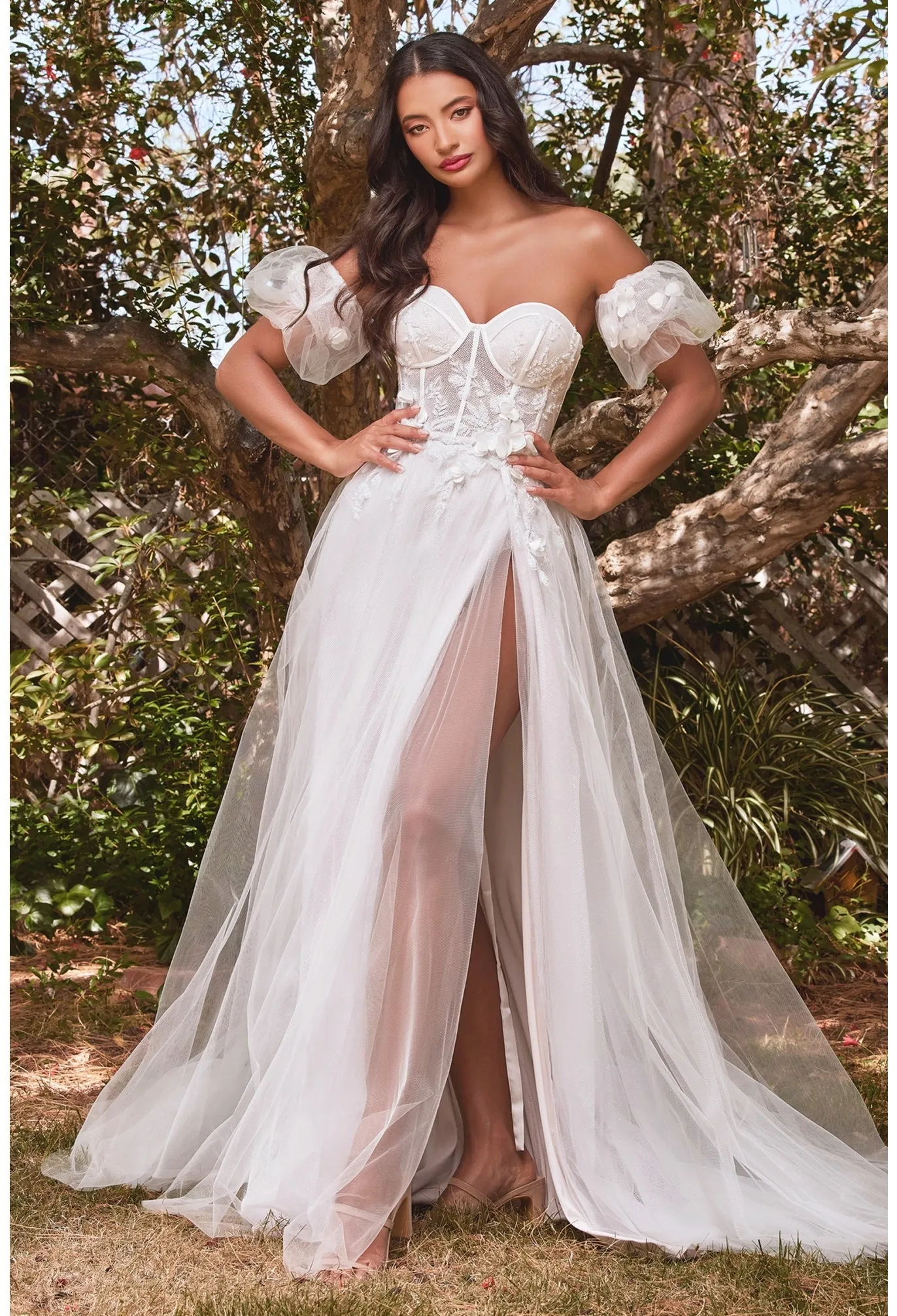 VESTIDO DE NOVIA AMALIA BLANCO TUL