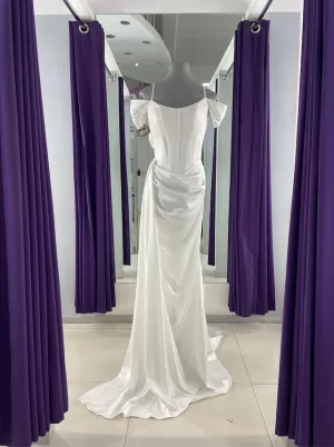 VESTIDO DE NOVIA AUNIA BLANCO