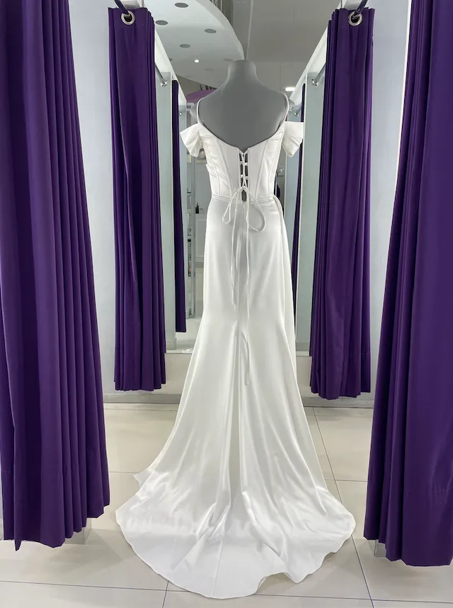 VESTIDO DE NOVIA AUNIA BLANCO